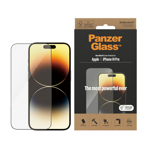 EAN 5711724027727 - PanzerGlass ® Screen Protector iPhone 14 Pro | Ultra-Wide Fit Protector de pantalla Apple 1 pieza(s) imagen 2