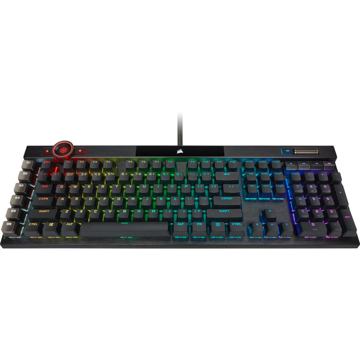 EAN 0840006624042 - Corsair K100 RGB Optical-Mechanical Gaming teclado Juego USB QWERTZ Alemán Negro imagen 14