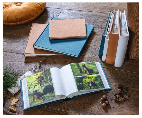 EAN 4007249076151 - Hama Wrinkled álbum de foto y protector Azul 200 hojas 10 x 15 Encuadernación en tapa dura imagen 6