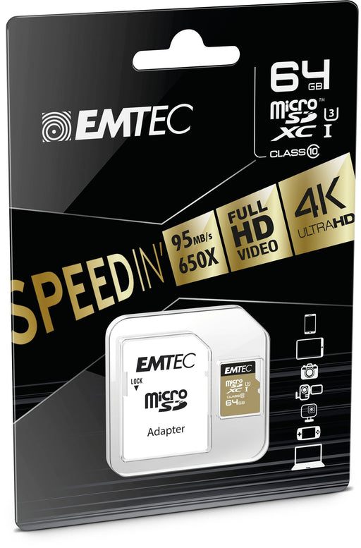 EAN 3126170146755 - Emtec ECMSDM64GXC10SP memoria flash 64 GB MicroSDXC Clase 10 imagen 2