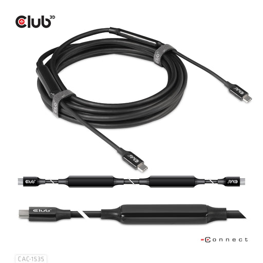 EAN 8719214471699 - CLUB3D CAC-1535 cable USB USB 3.2 Gen 2 (3.1 Gen 2) 5 m USB C Negro imagen 2