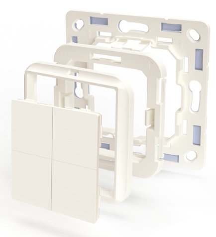 EAN 3800235266946 - Shelly BLU Wall Switch 4 interruptor de luz Plástico Marfil imagen 1