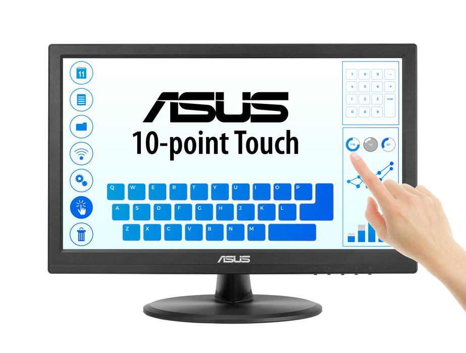 EAN 0197105406087 - ASUS Touch VT169HE pantalla para PC 39,6 cm (15.6") 1920 x 1080 Pixeles Full HD LED Pantalla táctil Mesa  imagen 5