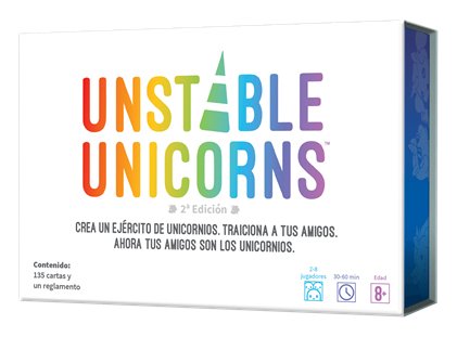 EAN 3558380079897 - Asmodee TEEUU01ES juego de tablero Unstable Unicorns Juego De Cartas Estrategia imagen 1