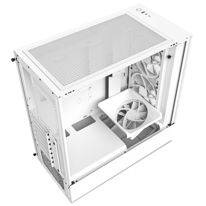EAN 5056547202372 - NZXT H5 Elite Midi Tower Blanco imagen 4