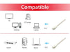 EAN 4015867136300 - Equip 605611 cable de red Blanco 2 m Cat6a S/FTP (S-STP) imagen 3