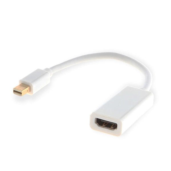 EAN 5901986040507 - Savio CL-57 adaptador de cable de vídeo 0,2 m Mini DisplayPort HDMI tipo A (Estándar) Blanco imagen 1