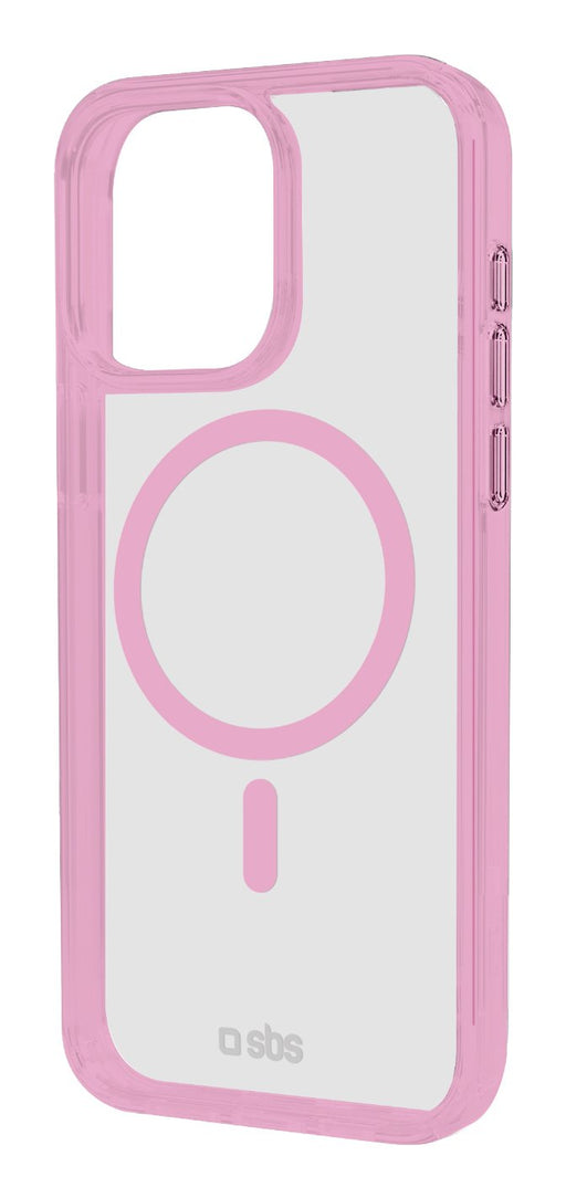 EAN 8018417482380 - SBS TEMAGCOLIP1661PP funda para teléfono móvil 16 cm (6.3") Rosa, Transparente imagen 1