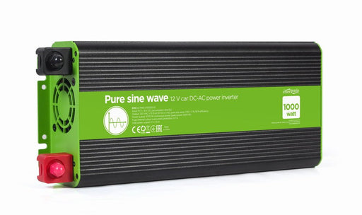 EAN 8716309124065 - EnerGenie EG-PWC-PS1000-01 adaptador e inversor de corriente Auto 1000 W Negro, Verde imagen 2