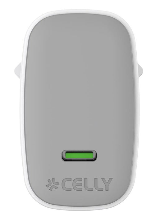 EAN 8021735221395 - Celly UPTC1USBC45WCTC cargador de dispositivo móvil Smartphone, Tableta Blanco Corriente alterna, USB Car imagen 3
