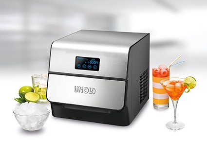 EAN 4011689489556 - Unold 48955 máquina de cubo de hielo Máquina para hacer cubitos de hielo portátil 150 W Negro, Acero inox imagen 11