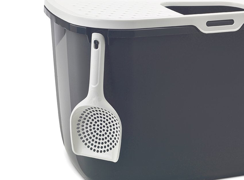 EAN 5411388201807 - Savic Hop In Gato Caja de arena con entrada superior Gris, Blanco imagen 5