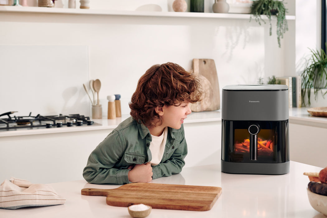 EAN 5025232965830 - Panasonic NF-CC500SXE freidora Sencillo 5 L Independiente 1450 W Freidora de aire caliente Gris imagen 21