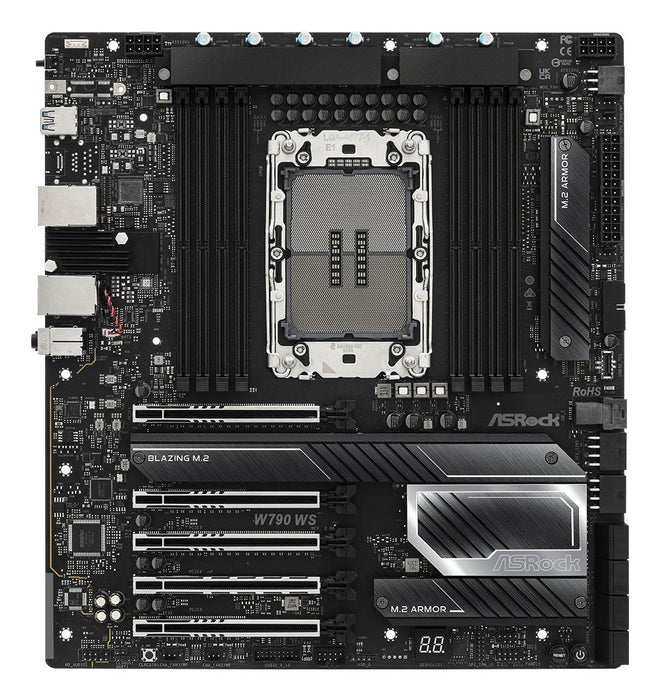 EAN 4710483946981 - Asrock W790 WS R2.0 Intel W790 LGA 4677 (Socket E) ATX extendida imagen 1