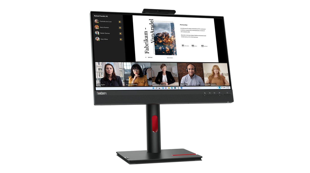 EAN 0196804767239 - Lenovo ThinkCentre Tiny-In-One 22 Gen 5 LED display 54,6 cm (21.5") 1920 x 1080 Pixeles Full HD Pantalla  imagen 4