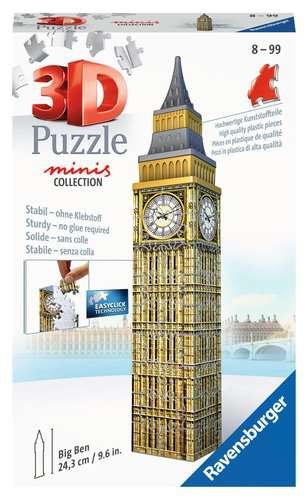 EAN 4005556112463 - Ravensburger Mini Big Ben Puzle 3D Edificios imagen 1