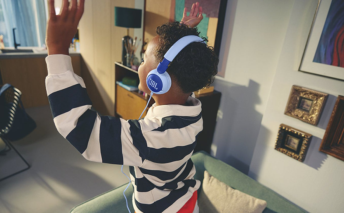 EAN 1200130015847 - JBL Junior 320 Auriculares Alámbrico Diadema Llamadas/Música Azul imagen 9