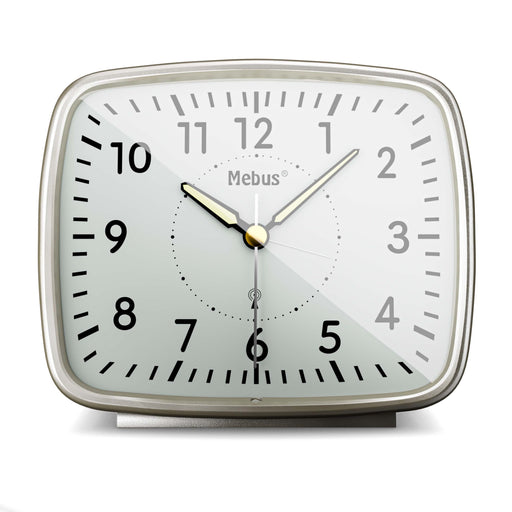 EAN 4007218253620 - Mebus Radio Reloj despertador digital Plata, Blanco imagen 1