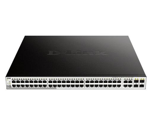 EAN 0790069409592 - D-Link DGS-1210-52MP switch Gestionado L2 Gigabit Ethernet (10/100/1000) 1U Negro imagen 1