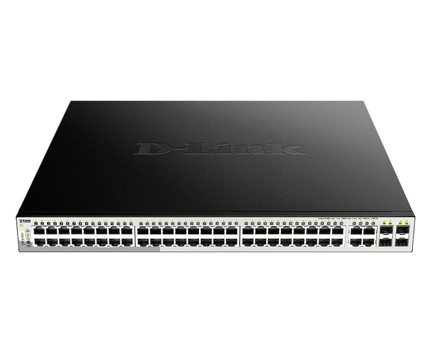 EAN 0790069409592 - D-Link DGS-1210-52MP switch Gestionado L2 Gigabit Ethernet (10/100/1000) 1U Negro imagen 1