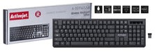 EAN 5901443120131 - Activejet K-3911W teclado Universal RF inalámbrico QWERTY Internacional de EE.UU. Negro imagen 4