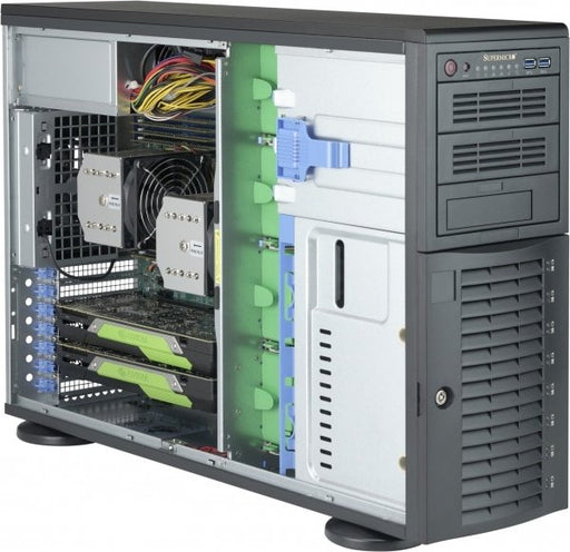 EAN 0672042447251 - Supermicro CSE-743AC-1K26B-SQ carcasa de ordenador Full Tower Negro 1200 W imagen 1