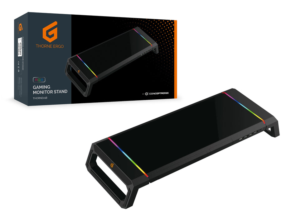 EAN 4015867225639 - Conceptronic THORNE01B soporte para monitor Escritorio Negro imagen 3