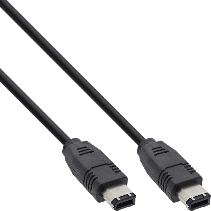EAN 4043718082261 - InLine 34055 cable firewire 0,5 m Negro imagen 1