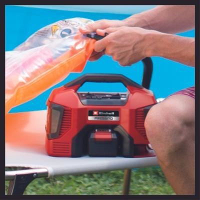 EAN 4006825661941 - Einhell PRESSITO 18/21 compresor de aire 21 l/min Batería imagen 4