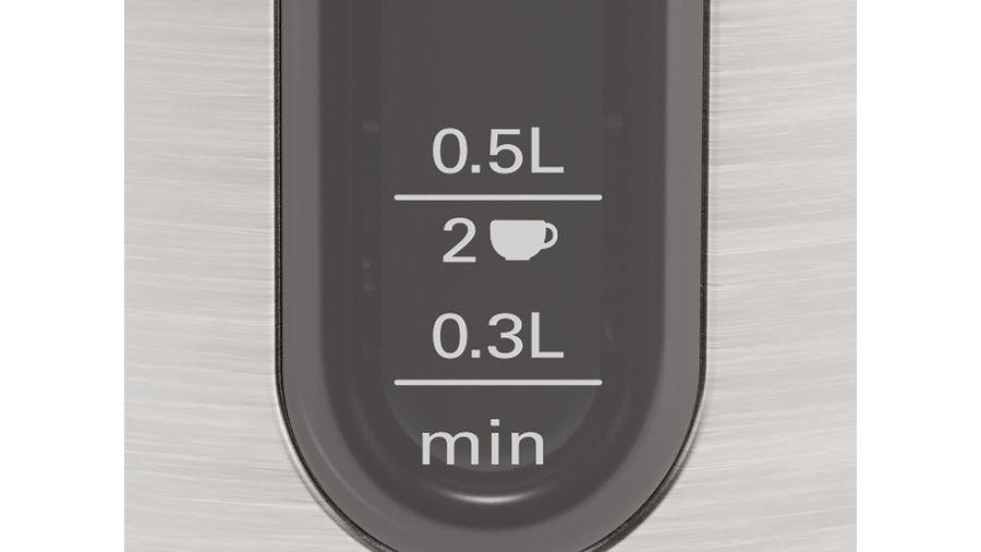 EAN 4242005188062 - Bosch TWK4P440 tetera eléctrica 1,7 L 2400 W Negro, Acero inoxidable imagen 9