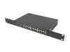 EAN 5901969429022 - Lanberg RSGE-24 switch No administrado Gigabit Ethernet (10/100/1000) 1U Negro imagen 5