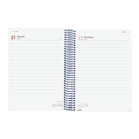 EAN 8422952409618 - Finocam 741101026 agenda Agenda diaria Azul imagen 4