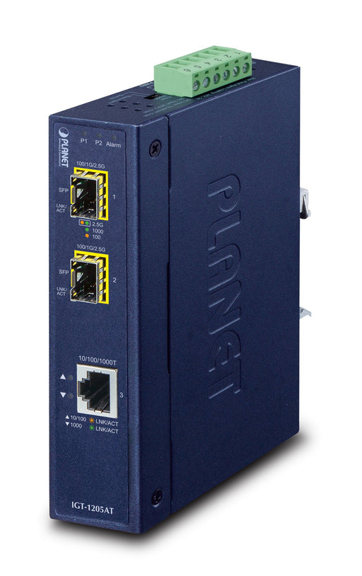 EAN 4711213689529 - PLANET IGT-1205AT convertidor de medio 1000 Mbit/s Azul imagen 1