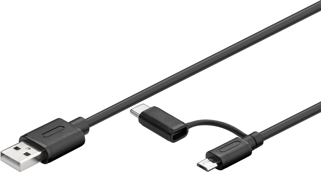 EAN 4040849718922 - Goobay 71892 cable USB Negro imagen 1