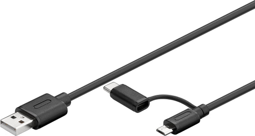 EAN 4040849718922 - Goobay 71892 cable USB Negro imagen 1