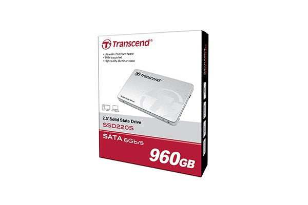 EAN 0760557836346 - Transcend SSD220 960 GB 2.5" Serial ATA III 3D NAND imagen 2