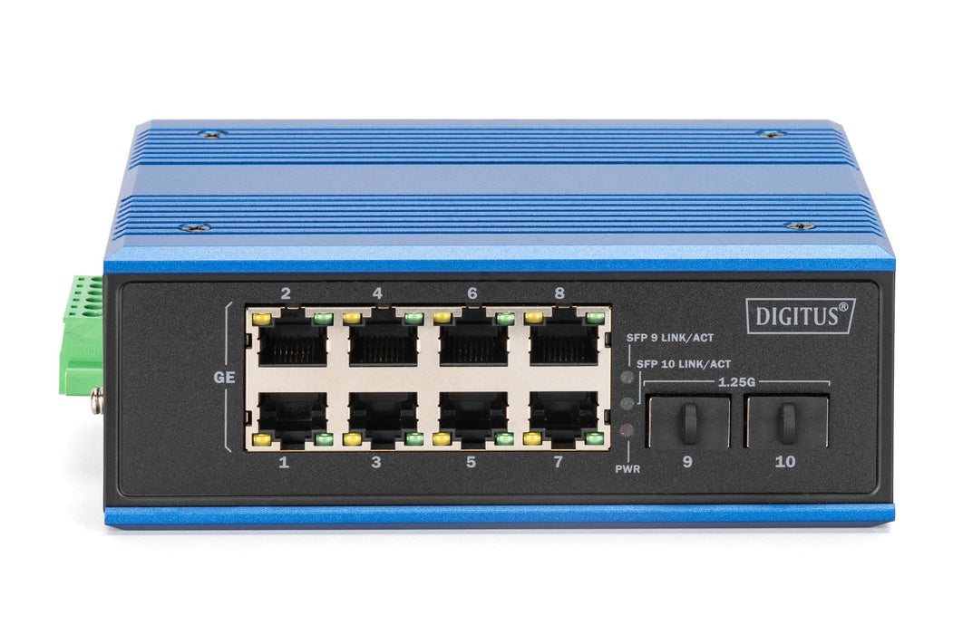 EAN 4016032489269 - Digitus DN-651150 switch No administrado Gigabit Ethernet (10/100/1000) Negro, Azul imagen 3