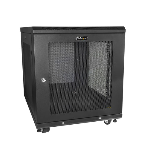 EAN 0065030870252 - StarTech.com RK1233BKM armario rack Rack o bastidor independiente Negro imagen 1