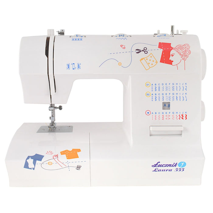 EAN 5902022181345 - Łucznik LAURA 555 máquina de coser Máquina de coser semiautomática Eléctrico imagen 1