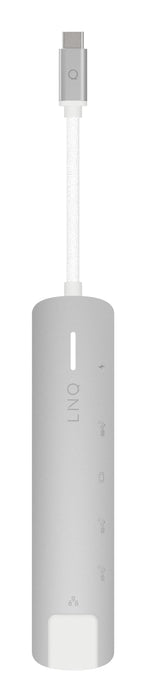 EAN 8720574622713 - LINQ LQ49061 base para portátil y replicador de puertos Alámbrico USB 3.2 Gen 2 (3.1 Gen 2) Type-C Gris,  imagen 6