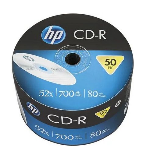 EAN 4710212142189 - HP CRE00070 CD en blanco CD-R 700 MB 52x 50 pieza(s) imagen 1