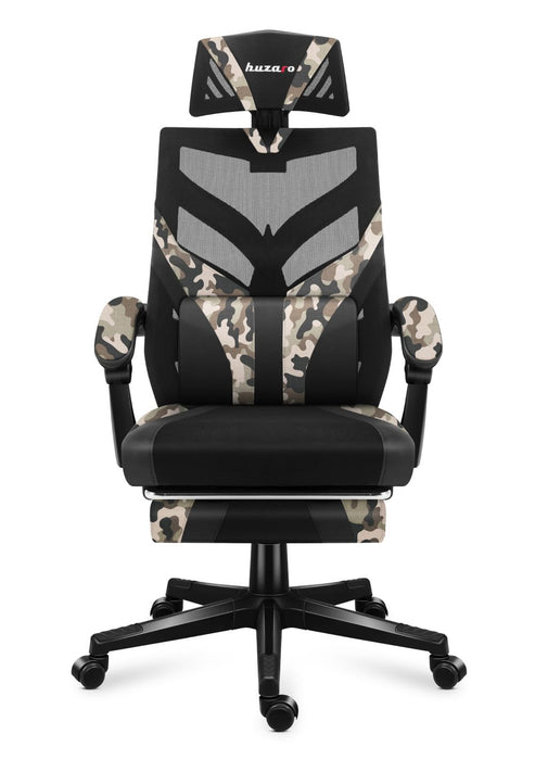 EAN 5903796011326 - Huzaro Combat 5.0 Silla para videojuegos de PC Asiento de malla Negro, Camuflaje imagen 2