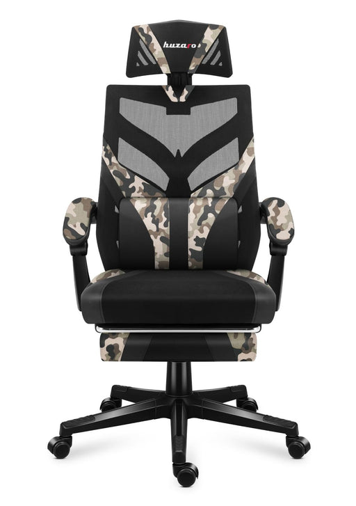 EAN 5903796011326 - Huzaro Combat 5.0 Silla para videojuegos de PC Asiento de malla Negro, Camuflaje imagen 2