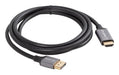 EAN 5901969441536 - Lanberg CA-DPHD-20CU-0018-BK adaptador de cable de vídeo 1,8 m DisplayPort HDMI tipo A (Estándar) Negro,  imagen 4