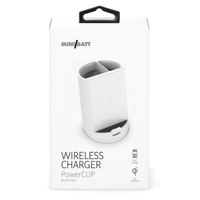 EAN 8435048432384 - miniBatt PowerCUP Smartphone Blanco USB Cargador inalámbrico Carga rápida Interior imagen 4