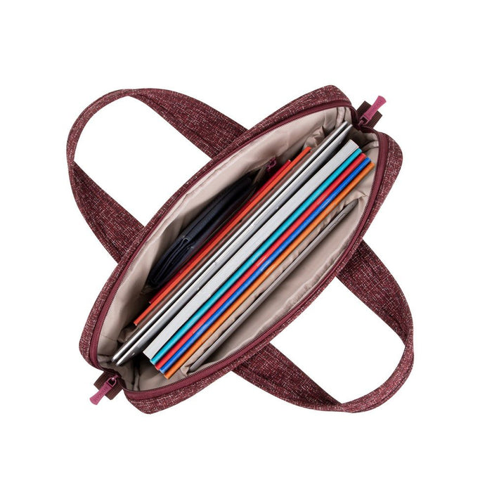 EAN 4260403578490 - Rivacase 7921 35,6 cm (14") Bandolera Borgoña, Blanco imagen 20