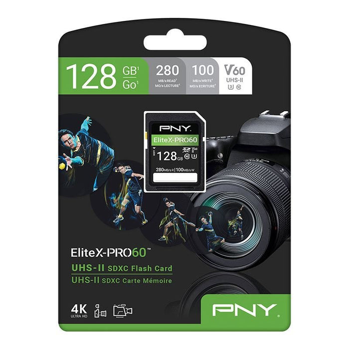 EAN 0751492666082 - PNY EliteX-PRO60 128 GB SDXC UHS-II Clase 10 imagen 4