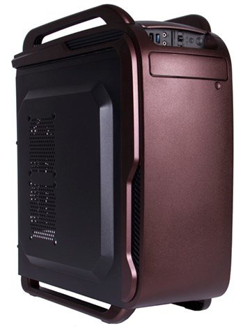 EAN 0642968297636 - Black Lion IT1523 Midi Tower Negro, Burdeos imagen 1