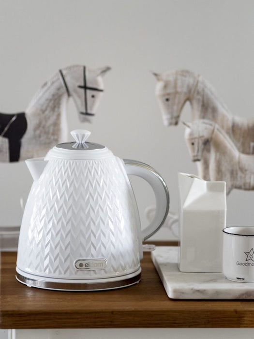 EAN 5908277385286 - ELDOM C265B NELA tetera eléctrica 1,7 L 2000 W Blanco imagen 6