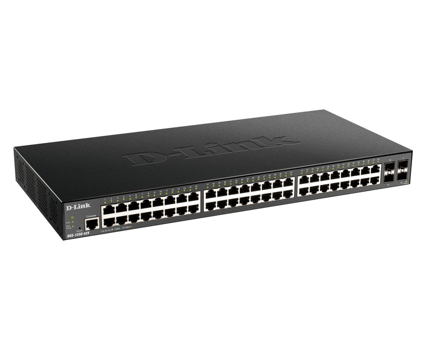 EAN 0790069467899 - D-Link DGS-1250-52X Gestionado L3 Gigabit Ethernet (10/100/1000) Negro imagen 2
